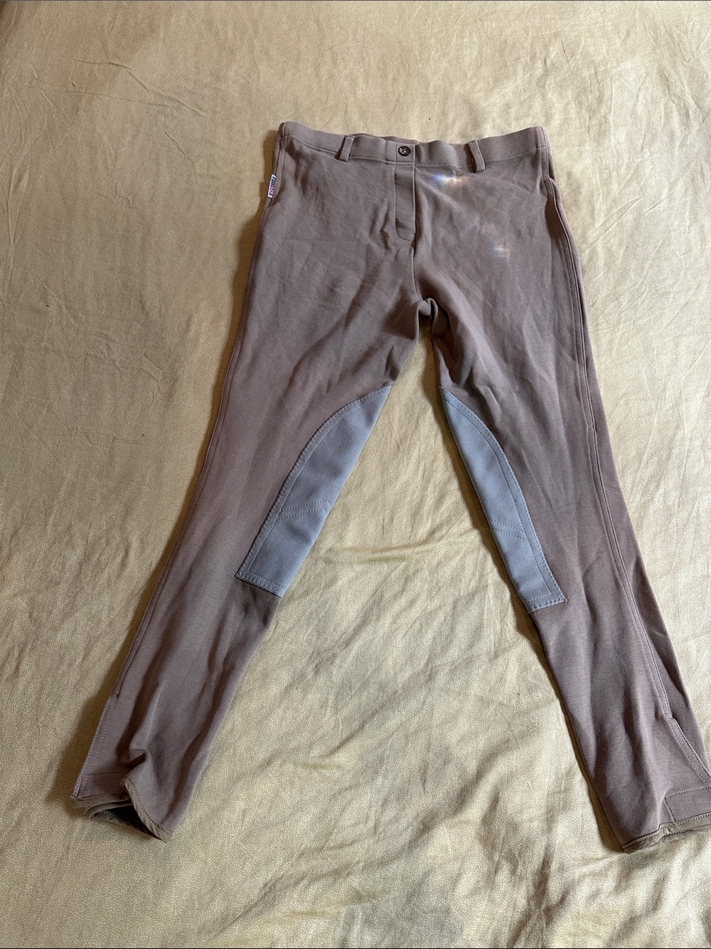 Girl’s Equistar Riding Breeches with re-inforced Knee Patches